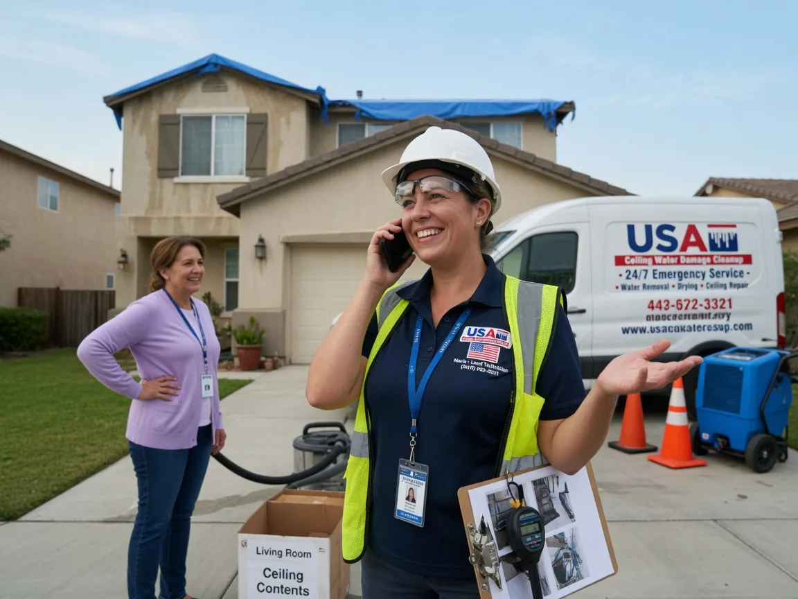 Ceiling Water Damage Restoration Bessie, OK FAQs